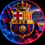 BARCELONA - logotip, jamoa logotipi, rasm, klub tasviri