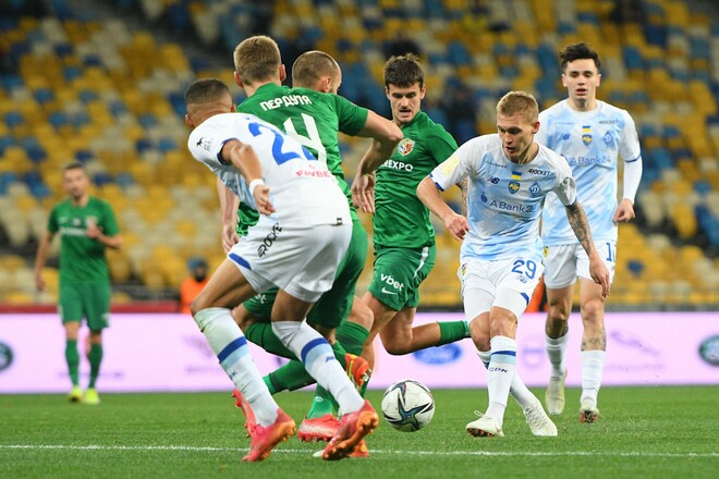 Динамо потерпело первое с 8 ноября 2020 года поражение в чемпионате Украины Украины, Ворскле, Шахтер, Динамо, Оболони