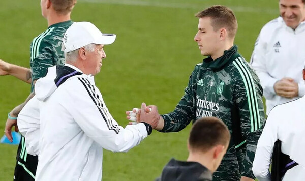 Лунин, Реал, Испании, Кепой, Defensa