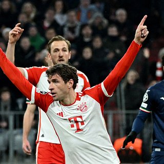 «Бавария» вышла в 1/4 финала Лиги чемпионов Лиги, Мюллер, Риме, Лондоне