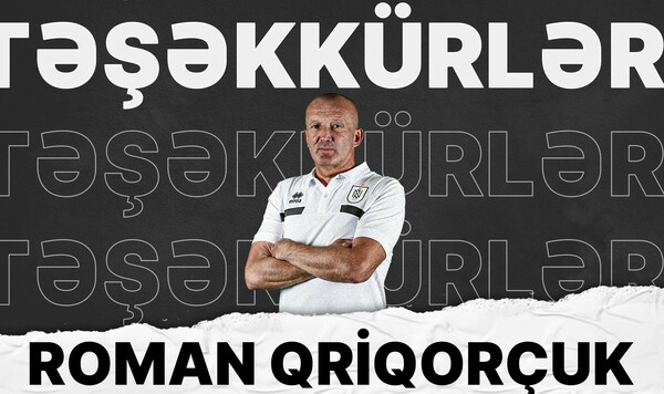 ОФИЦИАЛЬНО. Ни одной победы. Клуб объявил об уходе Григорчука Григорчука, Черноморце, Нефтчи, Романа