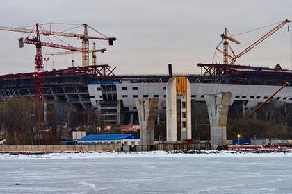 Куратор строительства «Зенит-Арены» пожаловался на холод и снег зимой Зенит, Санкт, Петербурга, Арены, Георгия