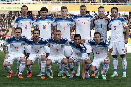 Сборная России осталась на 18 месте в рейтинге ФИФА
России, Греция, Бельгия, Алжир