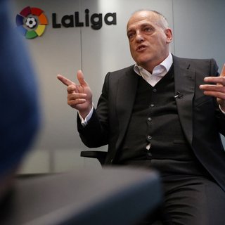 Главу испанского футбола накажут за сравнение «Реала» с нацистской Германией Реала, Тебас, Королевской, Лиги, Германии